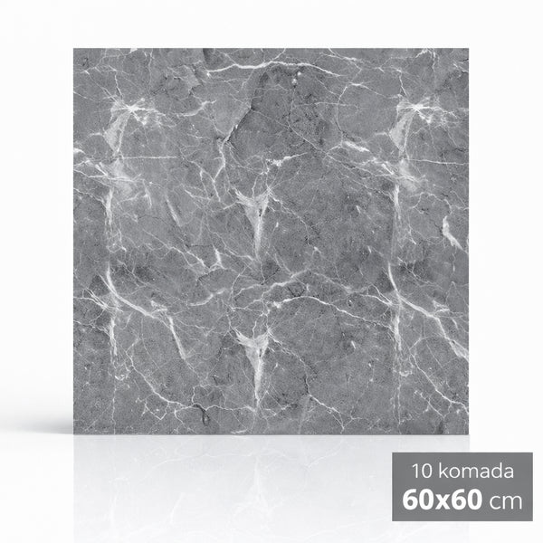 Samolepljive tapete (mermer stil) – 10 kom (60x60 cm)