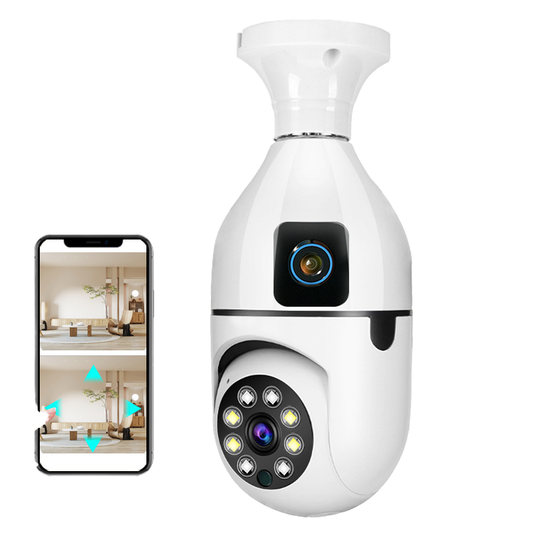 360° WiFi Kamera Sijalica – Noćni Vid i Praćenje Pokreta