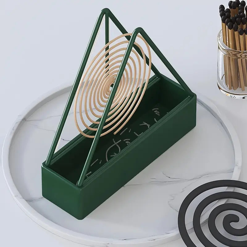 Metalni Trougao Držač za Spirale – Protiv Komaraca Bez Pepela - Vufri Shop