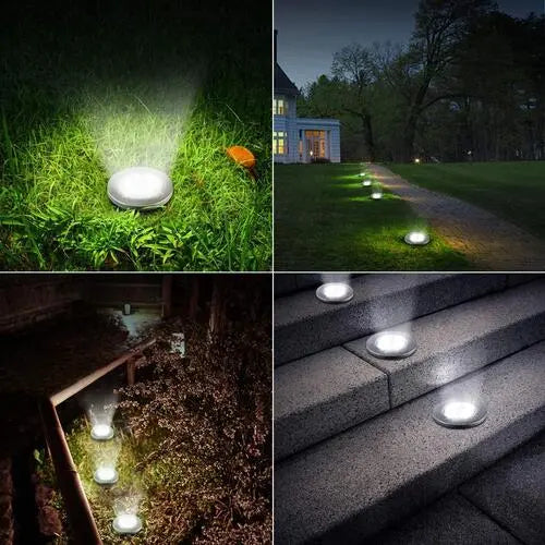 Solarne Disk Led Lampe (4 komada) - Vufri Shop