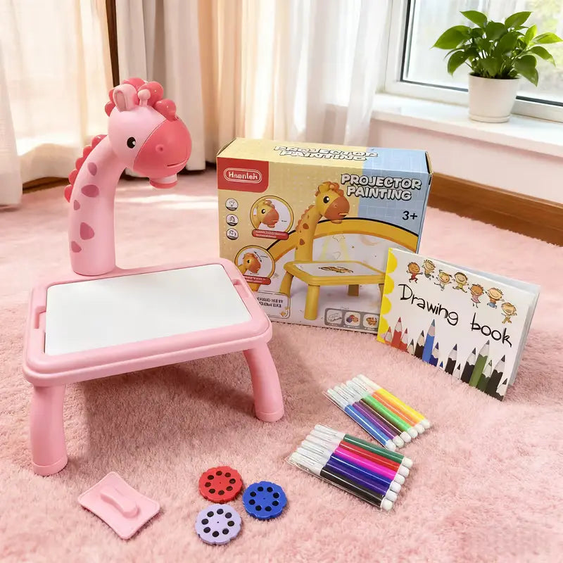 Kreativni sto za crtanje – projektor za decu