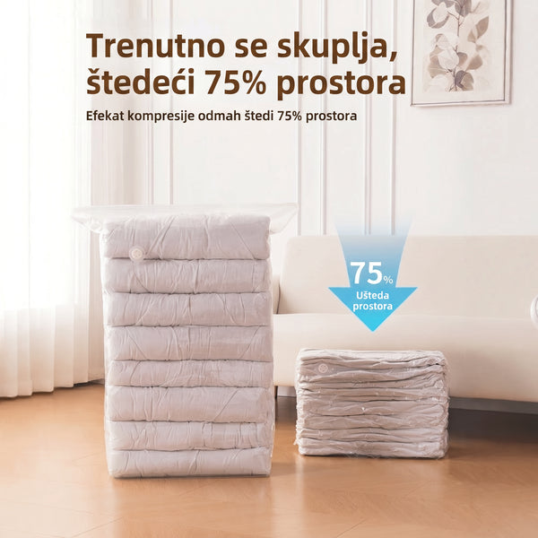 Set Vakuum Kesa za Uštedu Prostora – 4 Komada