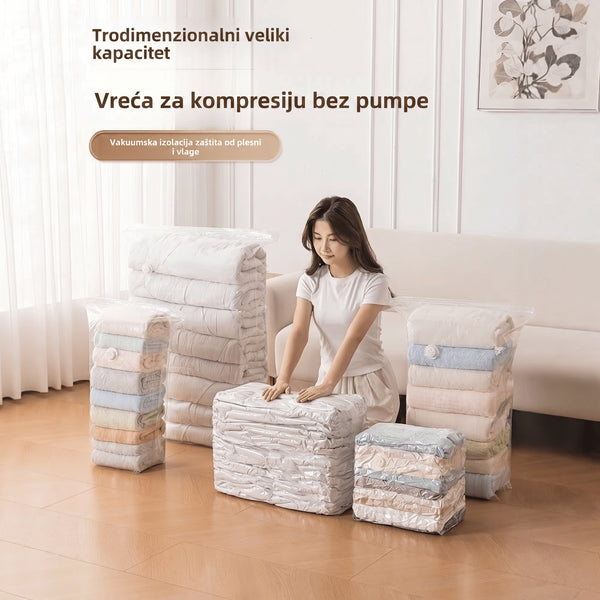 Set Vakuum Kesa za Uštedu Prostora – 4 Komada