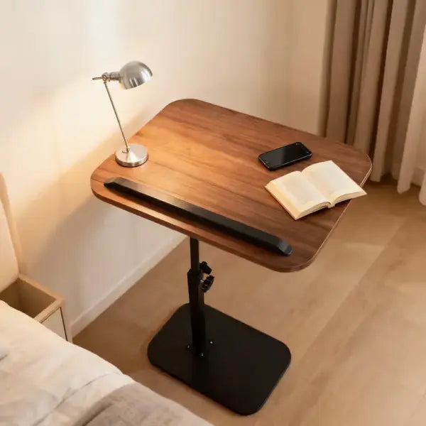 C-Oblik Sto za Laptop i Kafu – Podesiv po Visini - Vufri Shop