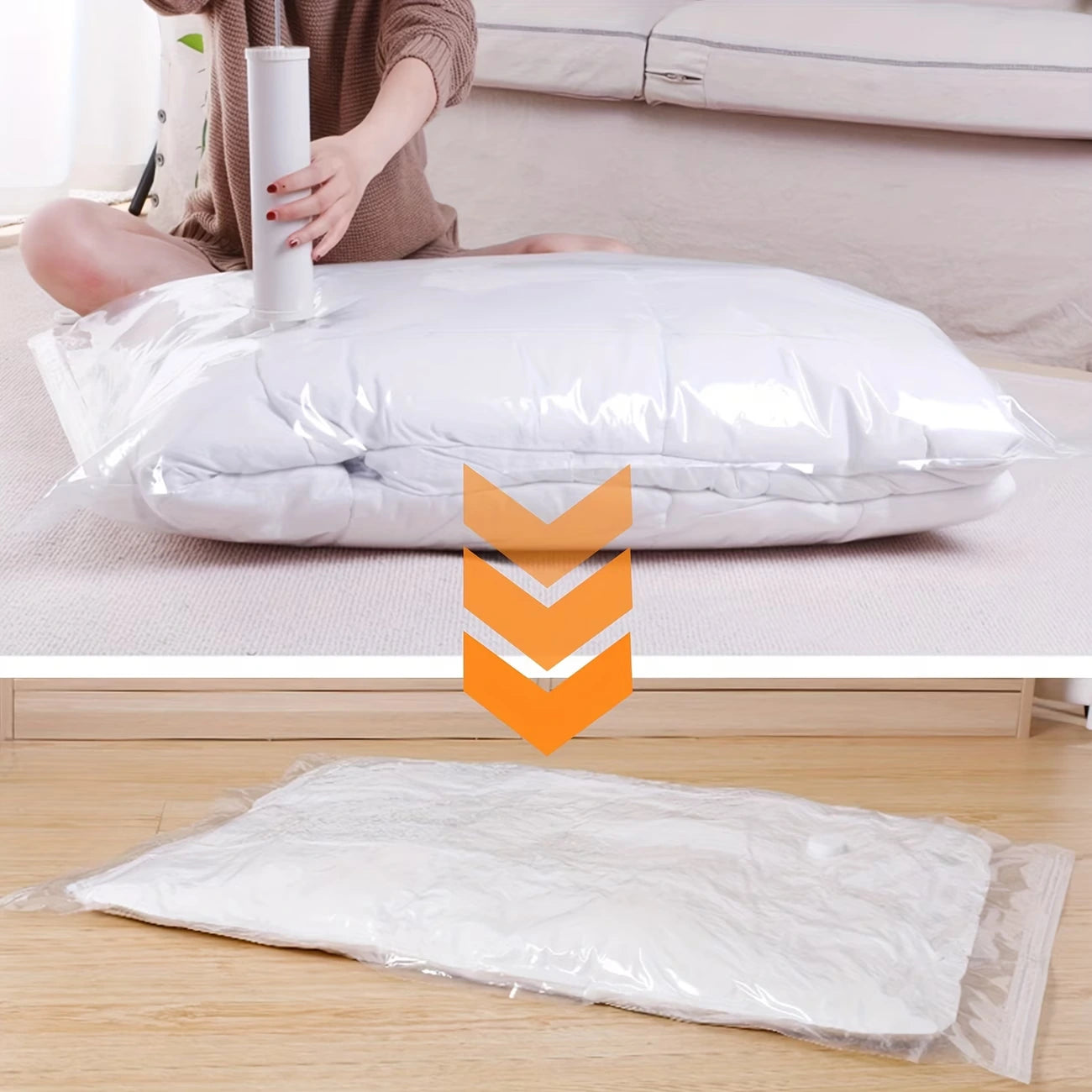 Set Vakuum Kesa za Uštedu Prostora – 4 Komada