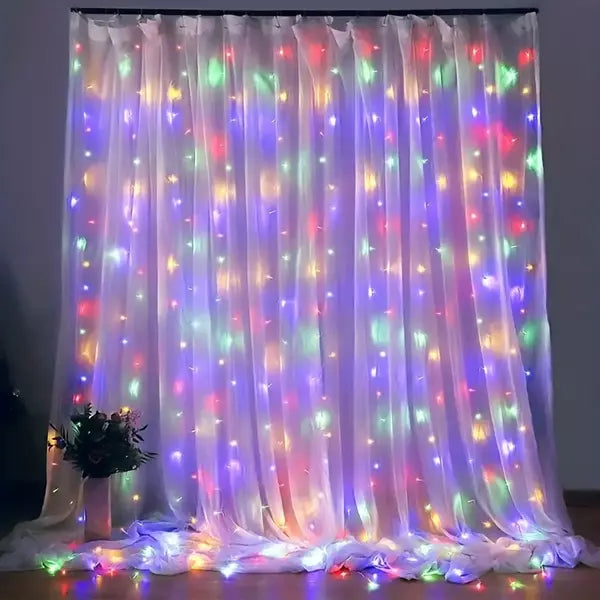 Novogodišnja LED zavesa