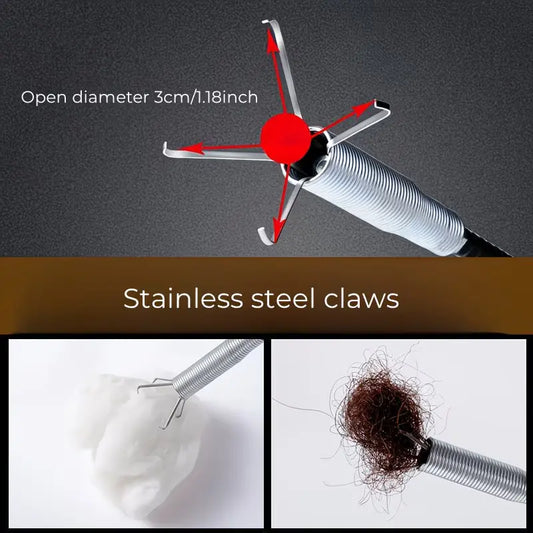 Alat za odčepljivanje odvoda – fleksibilna sajla za sudoperu i WC-60CM