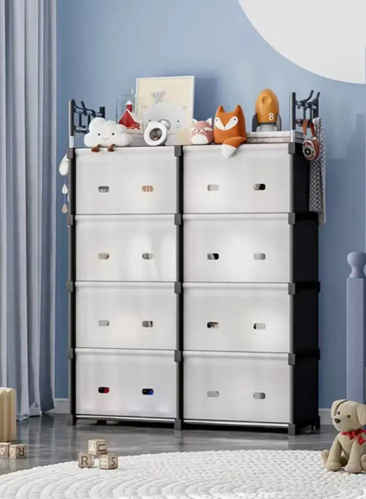 Ormar sa Policama – Lako Sklopiv, Sa Vratima, Idealno za Knjige i Dekor