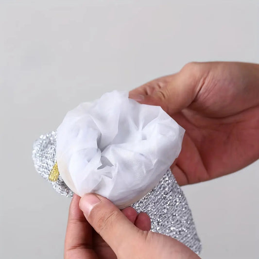 Rukavice za Ribanje sa Čeličnim Vlaknima (2 KOM) - Vufri Shop