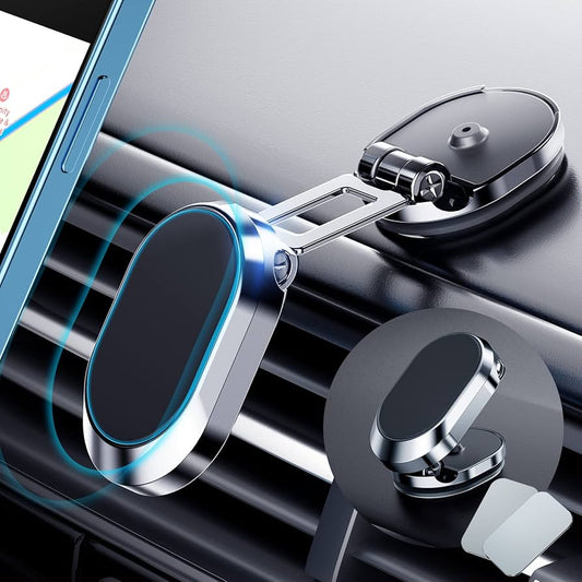 Preklopivi Magnetni Držač Telefona za Auto – 360° Rotacija