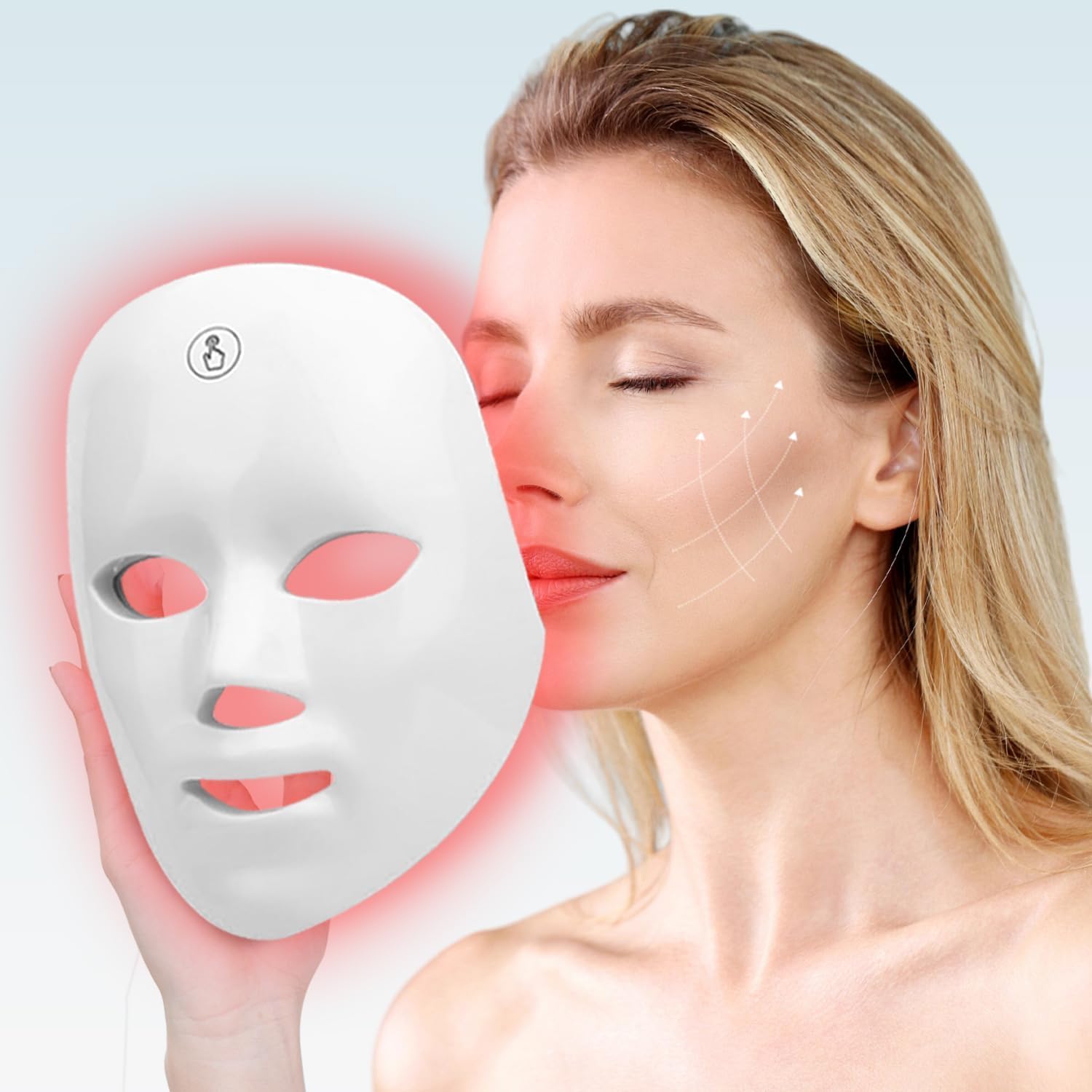 LED Maska za Lice sa 7 Boja – Profesionalna Nega kod Kuće - Vufri Shop