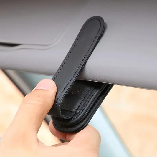 Držač za naočare za auto - crni - Vufri Shop