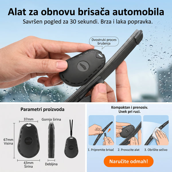Alat za obnovu brisača automobila - Vufri Shop