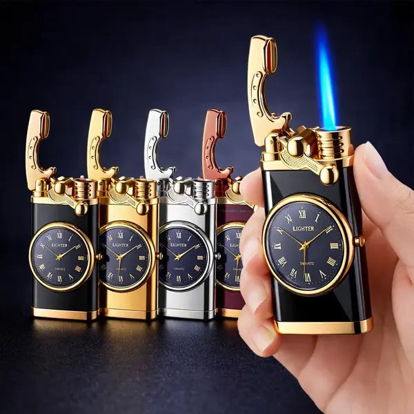 Gentleman Time – Luksuzni upaljač sa satom - Vufri Shop