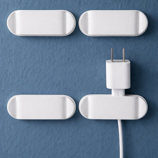 Držači za kablove (4kom) - bela boja - Vufri Shop