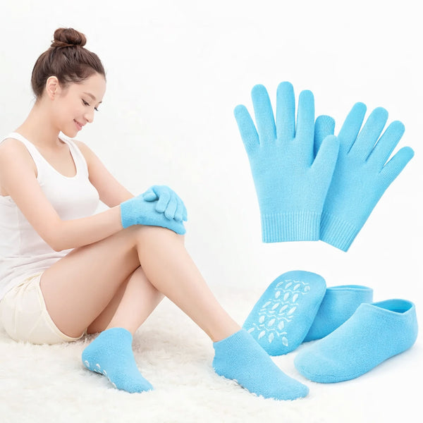 Gel Spa Rukavice i Čarape za Dubinsku Hidrataciju