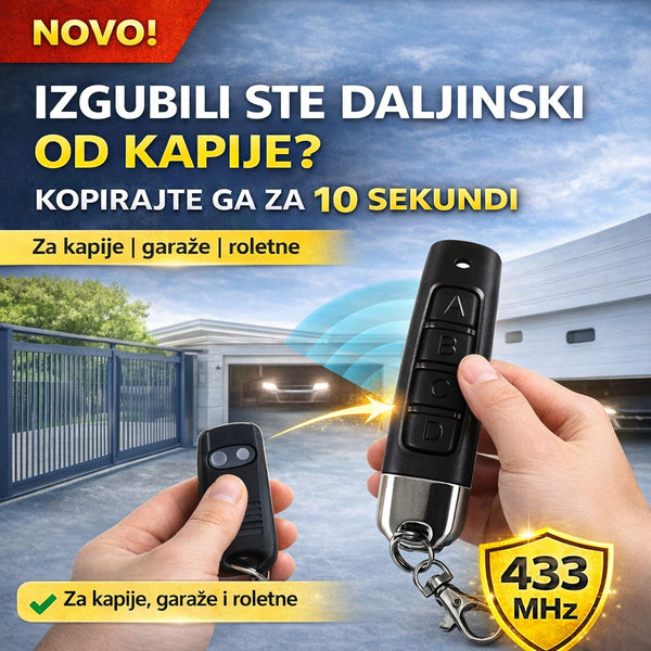 Univerzalni daljinski duplikator (433MHz) - Vufri Shop