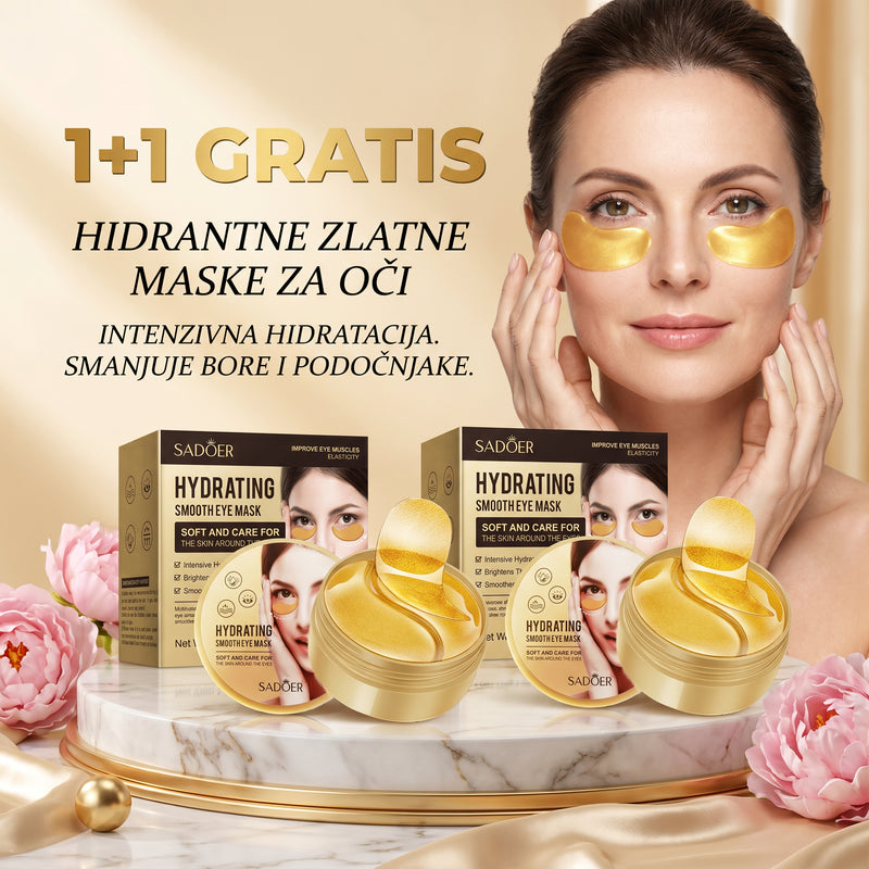 Hidrogel maskice za oči 1+1 GRATIS