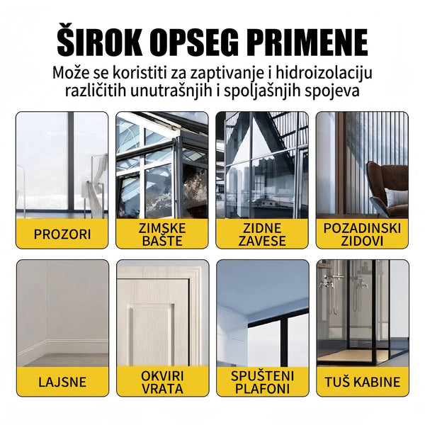 Vodootporni Građevinski Silikon 9900 – 570ml