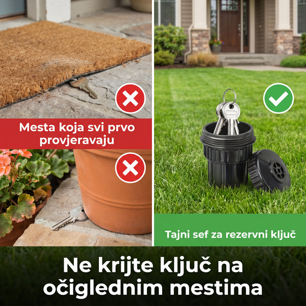 Tajni sef za rezervni ključ - Vufri Shop