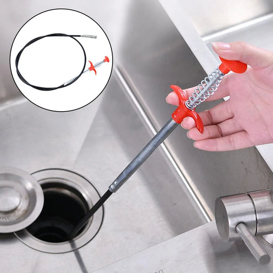 Alat za odčepljivanje odvoda – fleksibilna sajla za sudoperu i WC-60CM