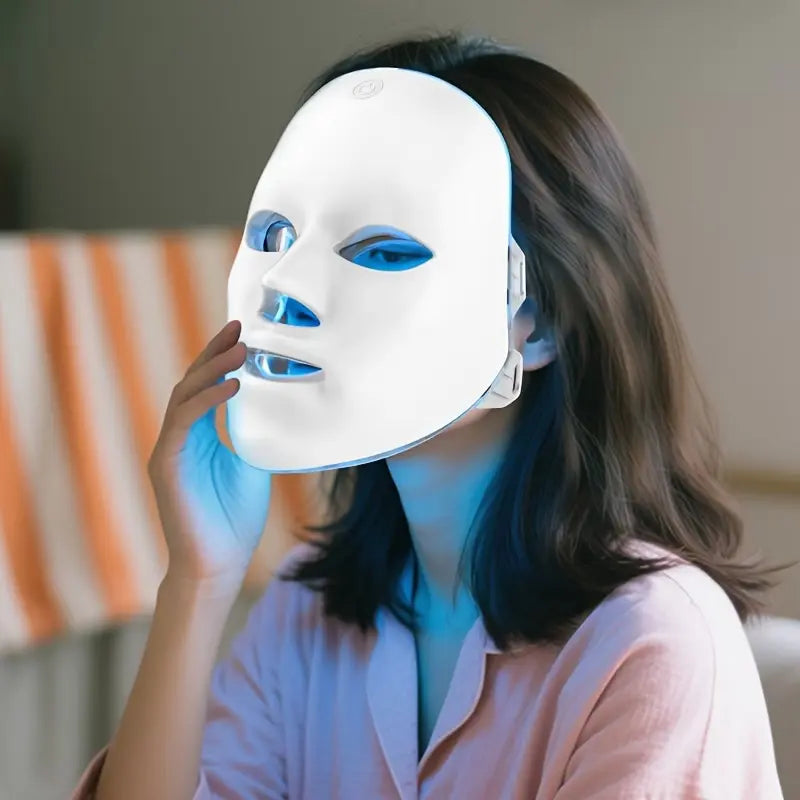 LED Maska za Lice sa 7 Boja – Profesionalna Nega kod Kuće - Vufri Shop